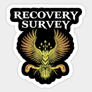 Recovery Survey Sticker